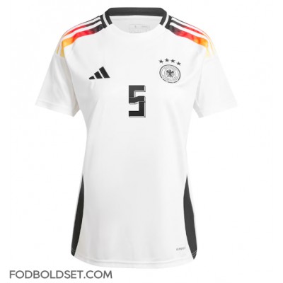 Tyskland Pascal Gross #5 Hjemmebanetrøje EM 2024 Kortærmet Tyskland Pascal Gross #5 Hjemmebanetrøje EM 2024 Kortærmet